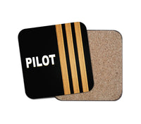 Thumbnail for PILOT & Epaulettes 3 Lines Designed Coasters