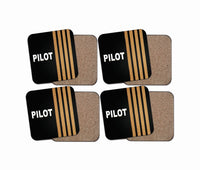 Thumbnail for PILOT & Epaulettes 4 Lines Designed Coasters