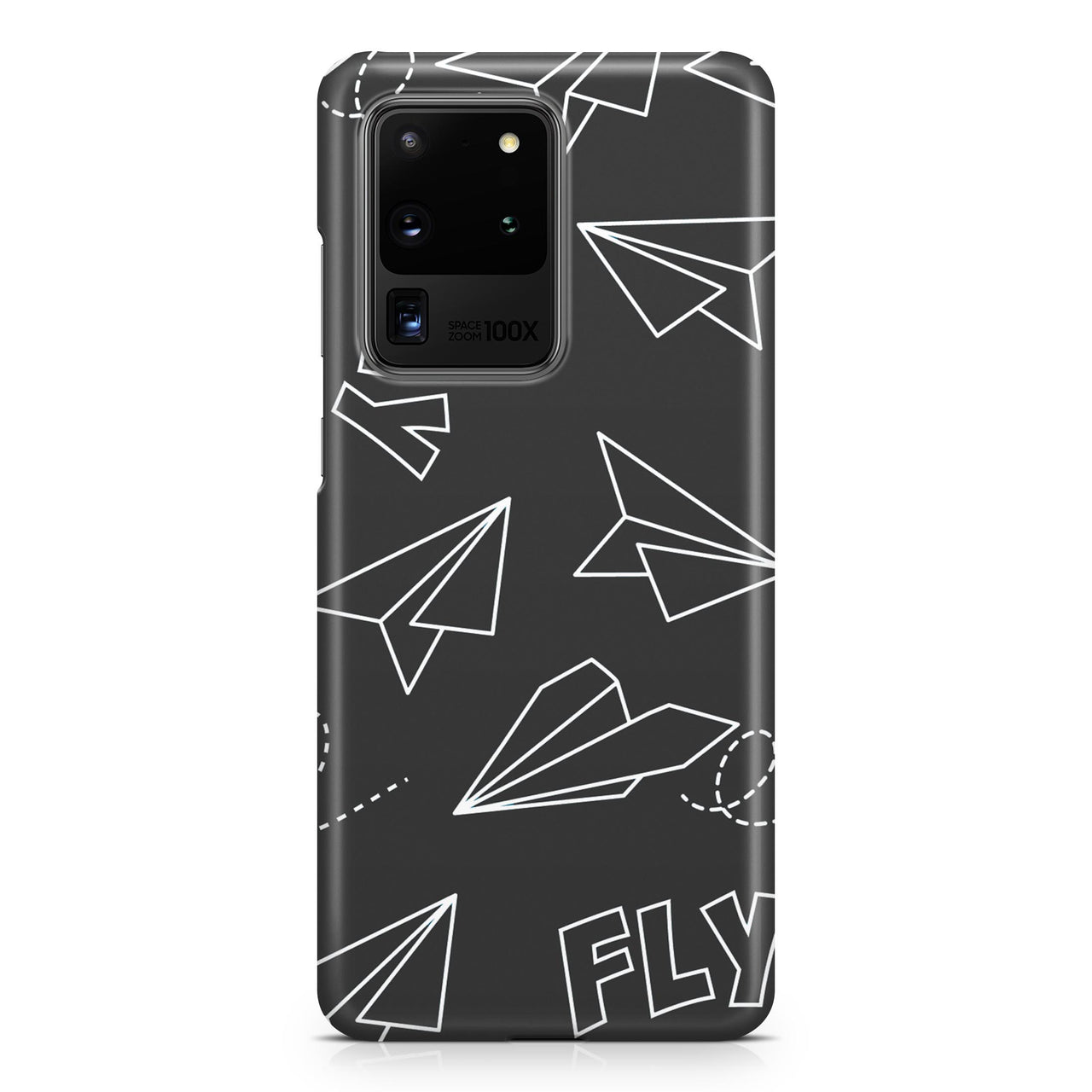 Paper Airplane & Fly-Gray Samsung A Cases