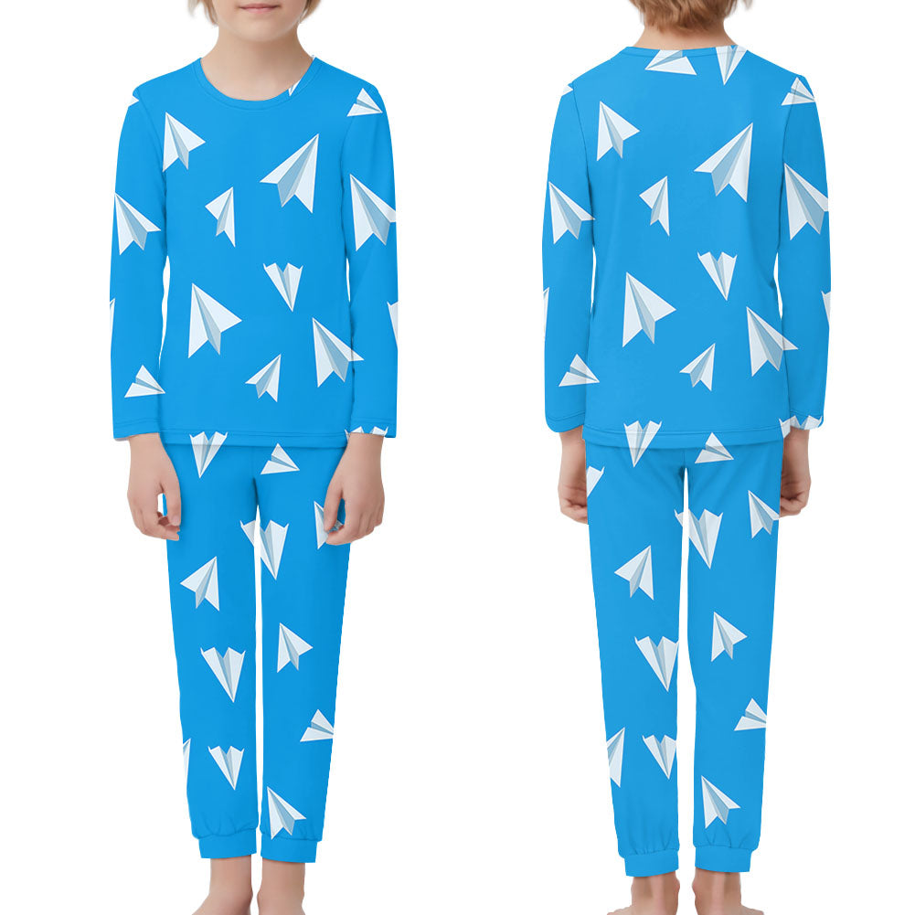 Paper Airplanes Designed "Children" Pijamas