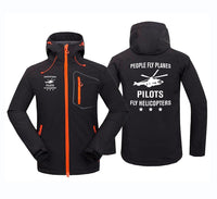 Thumbnail for People Fly Planes Pilots Fly Helicopters Polar Style Jackets