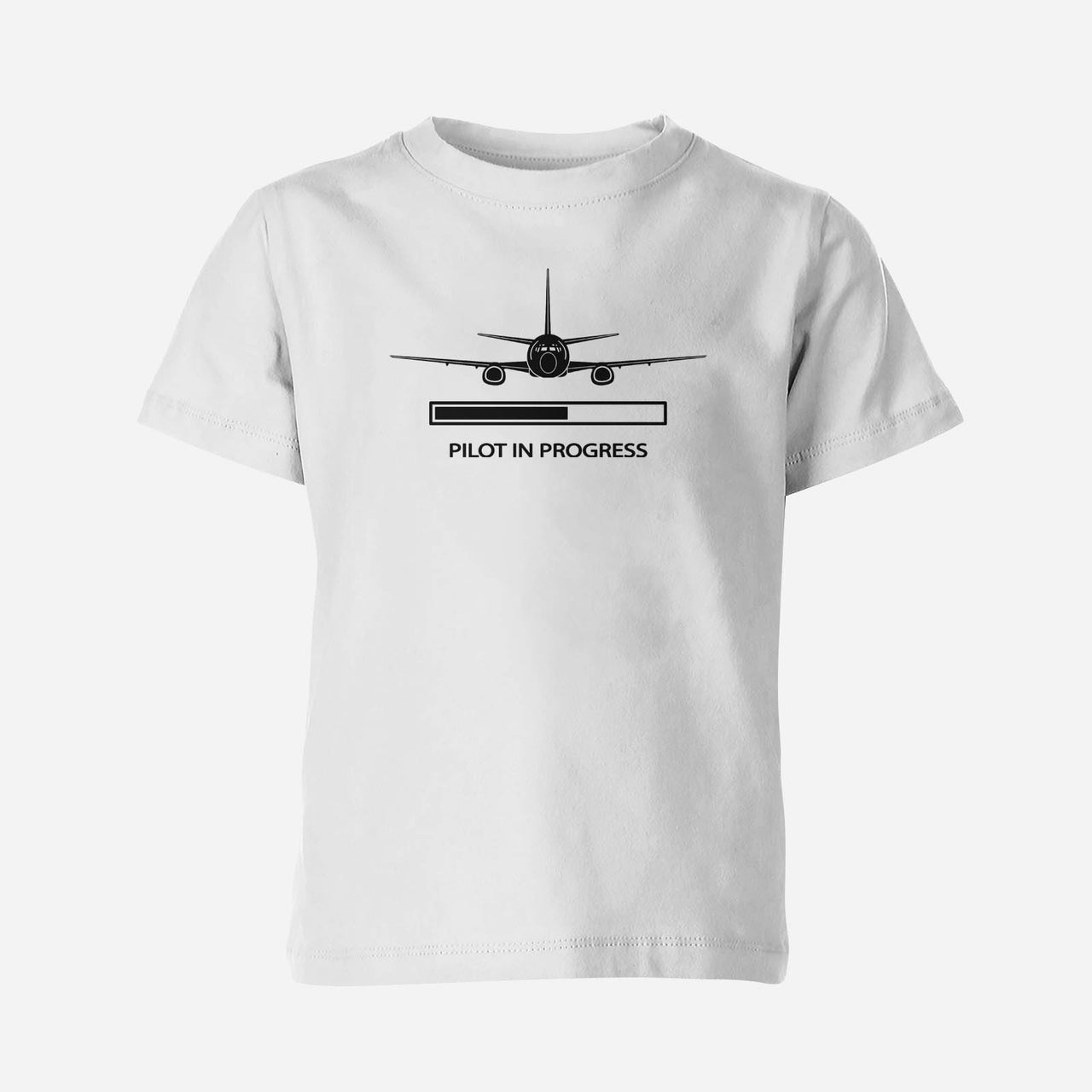 Pilot In Progress Designed Children T-Shirts