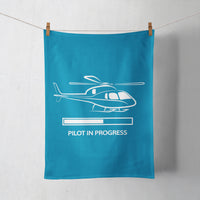 Thumbnail for Pilot In Progress (Helicopter) Designed Towels