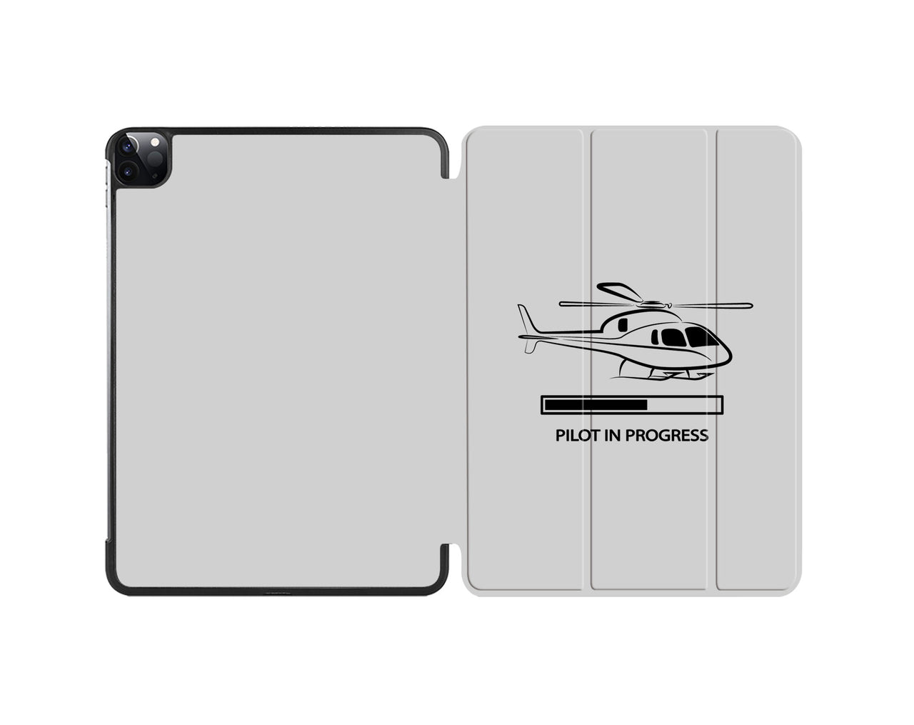 Pilot In Progress (Helicopter) Designed iPad Cases