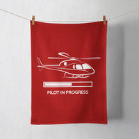 Thumbnail for Pilot In Progress (Helicopter) Designed Towels
