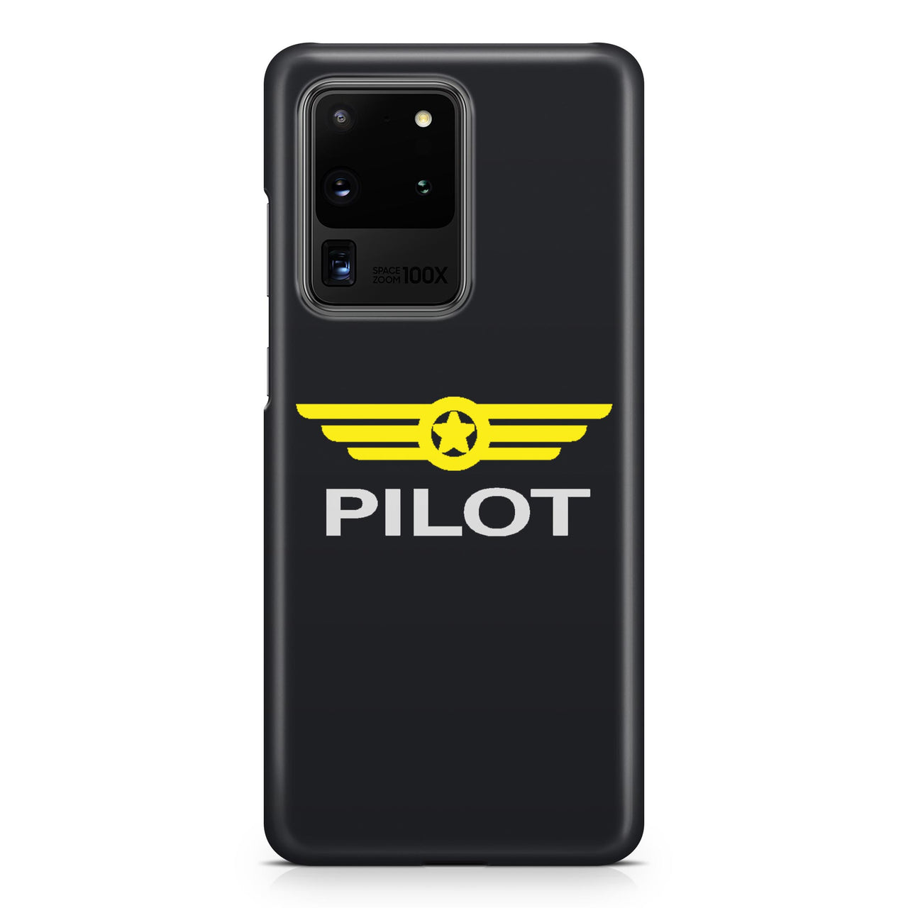 Pilot & Badge (+Customizable Name) Designed Samsung S & Note Cases
