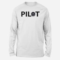 Thumbnail for Pilot & Jet Engine Designed Long-Sleeve T-Shirts