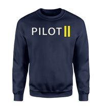 Thumbnail for Pilot & Stripes (2 Lines) Designed Sweatshirts