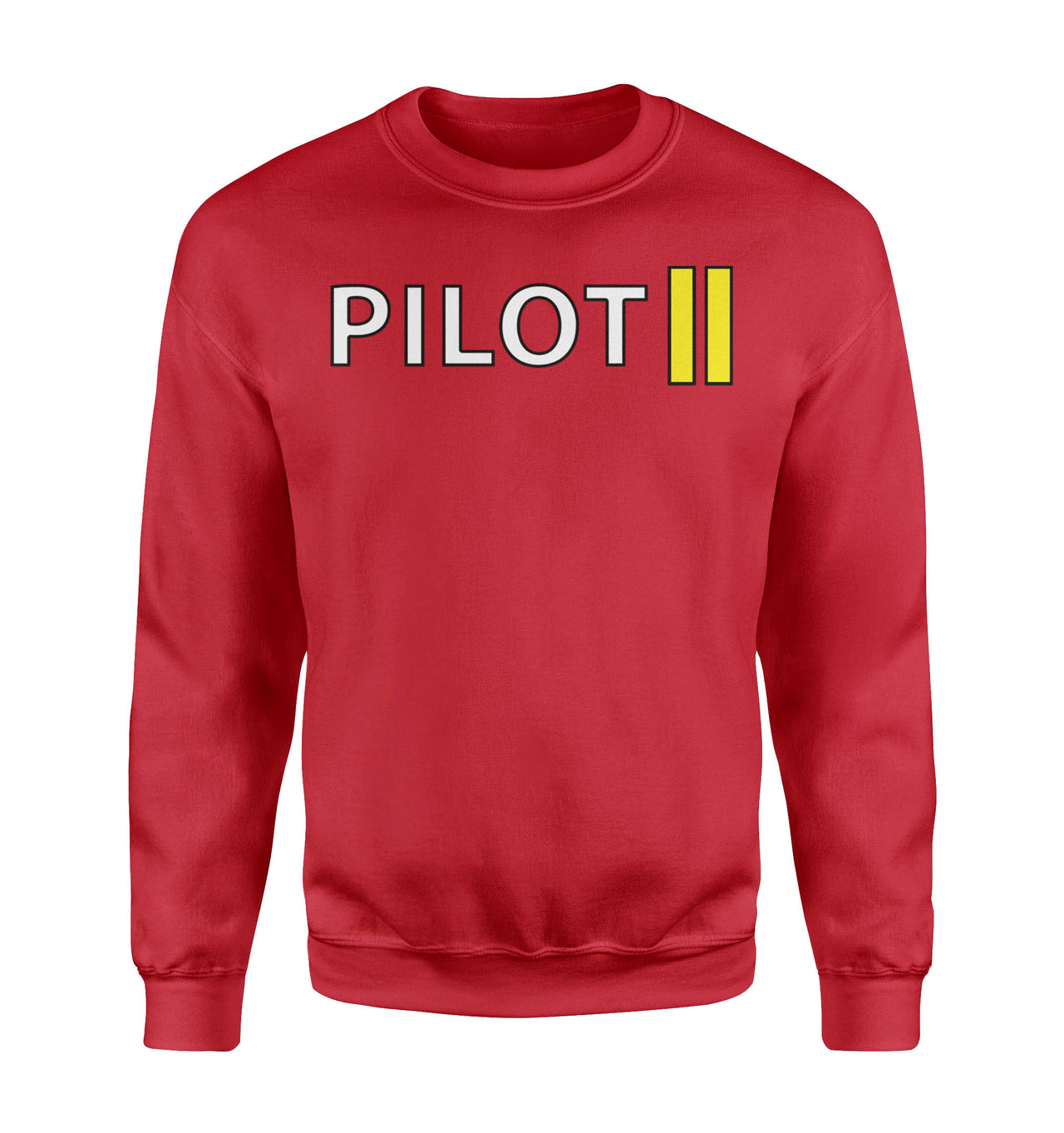 Pilot & Stripes (2 Lines) Designed Sweatshirts