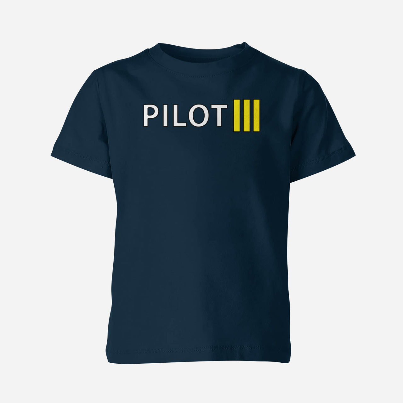 Pilot & Stripes (3 Lines) Designed Children T-Shirts