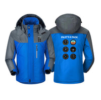 Thumbnail for Pilot's 6 Pack Designed Thick Winter Jackets