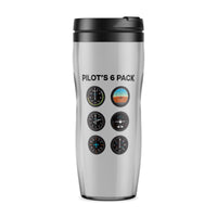 Thumbnail for Pilot's 6 Pack Designed Travel Mugs