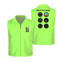 Thumbnail for Pilot's 6 Pack Designed Thin Style Vests