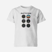Thumbnail for Pilot's 6 Pack Designed Children T-Shirts