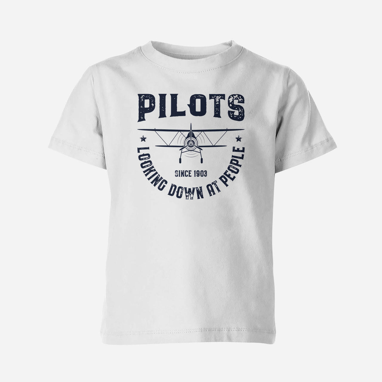 Pilots Looking Down at People Since 1903 Designed Children T-Shirts