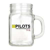 Thumbnail for Pilots They Know How To Drink Designed Cocktail Glasses
