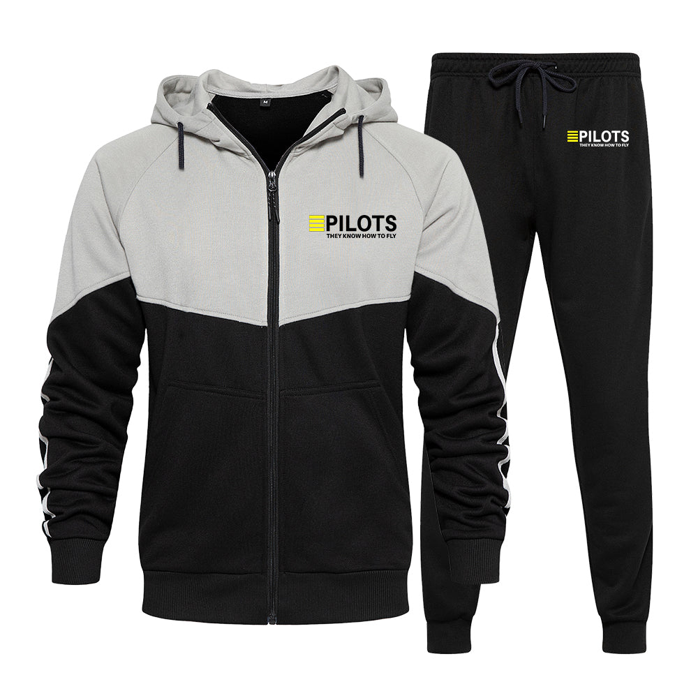 Pilots They Know How To Fly Designed Colourful Z. Hoodies & Sweatpants
