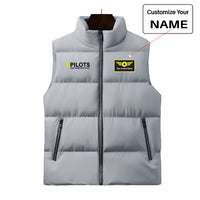 Thumbnail for Pilots They Know How To Fly Designed Puffy Vests