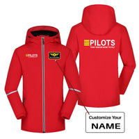 Thumbnail for Pilots They Know How To Fly Designed Rain Coats & Jackets