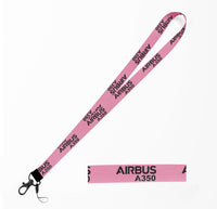 Thumbnail for Airbus A350 & Text Designed Lanyard & ID Holders