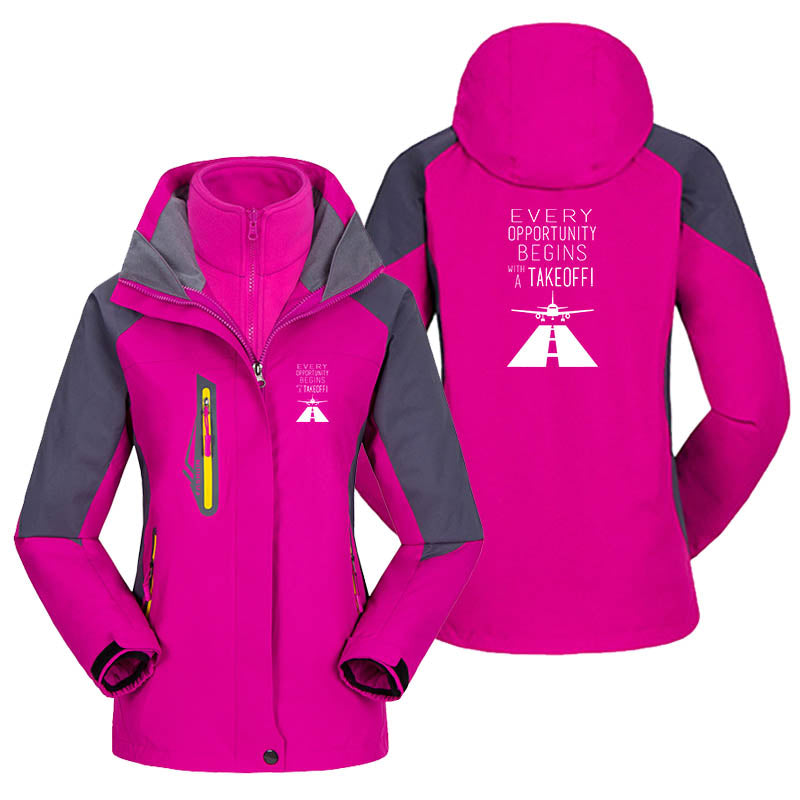 Every Opportunity Designed Thick "WOMEN" Skiing Jackets
