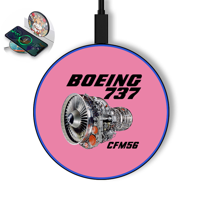 Boeing 737 Engine & CFM56 Designed Wireless Chargers