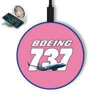 Thumbnail for Super Boeing 737+Text Designed Wireless Chargers
