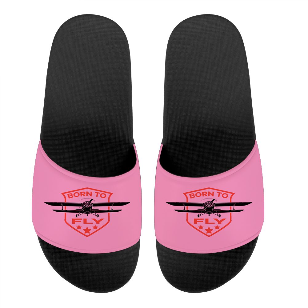 Super Born To Fly Designed Sport Slippers