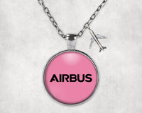 Thumbnail for Airbus & Text Designed Necklaces