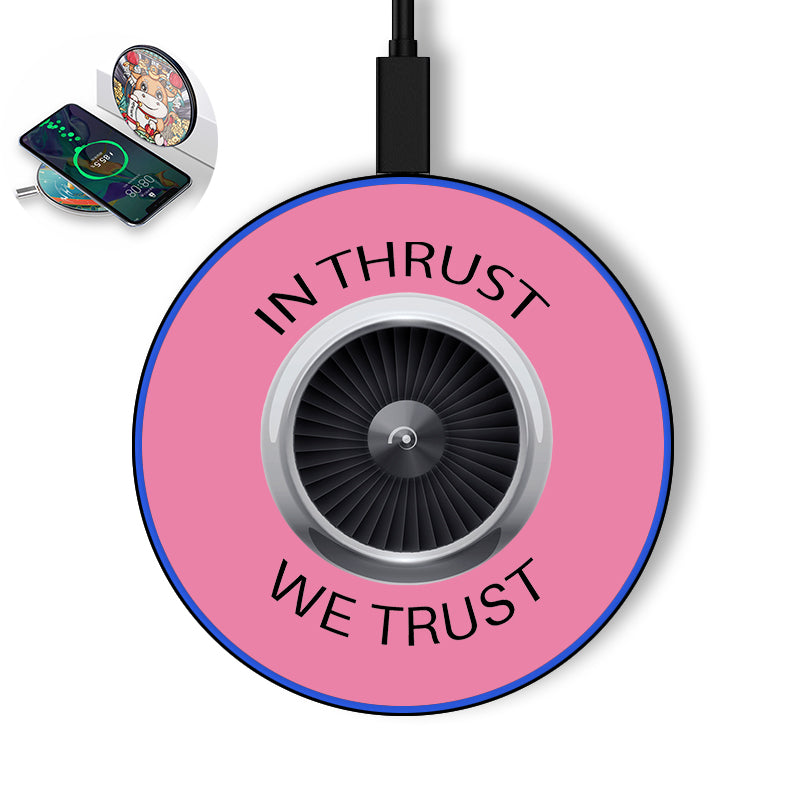 In Thrust We Trust Designed Wireless Chargers