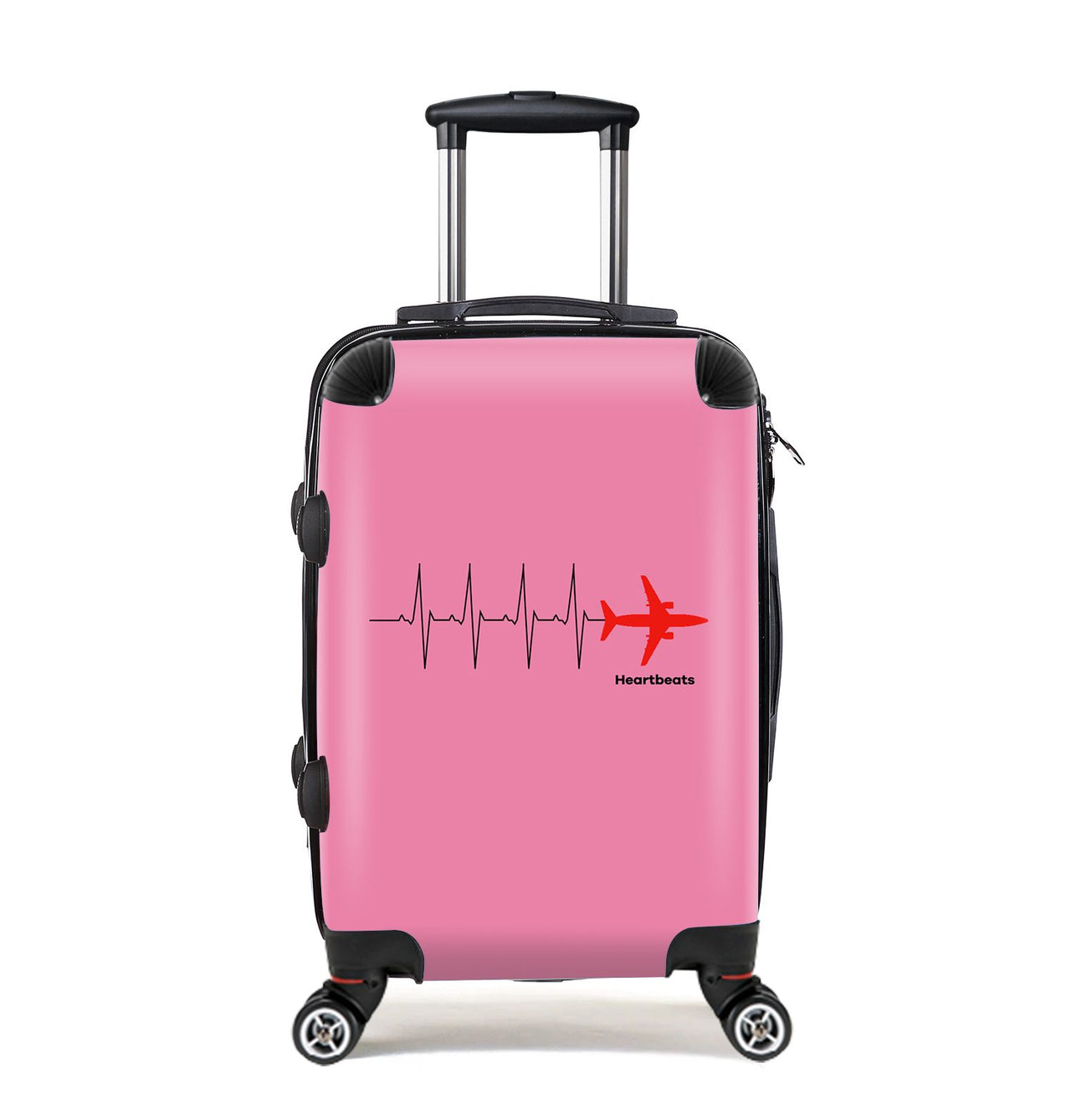 Aviation Heartbeats Designed Cabin Size Luggages