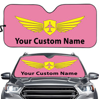 Thumbnail for Custom Name (Badge 2) Designed Car Sun Shade