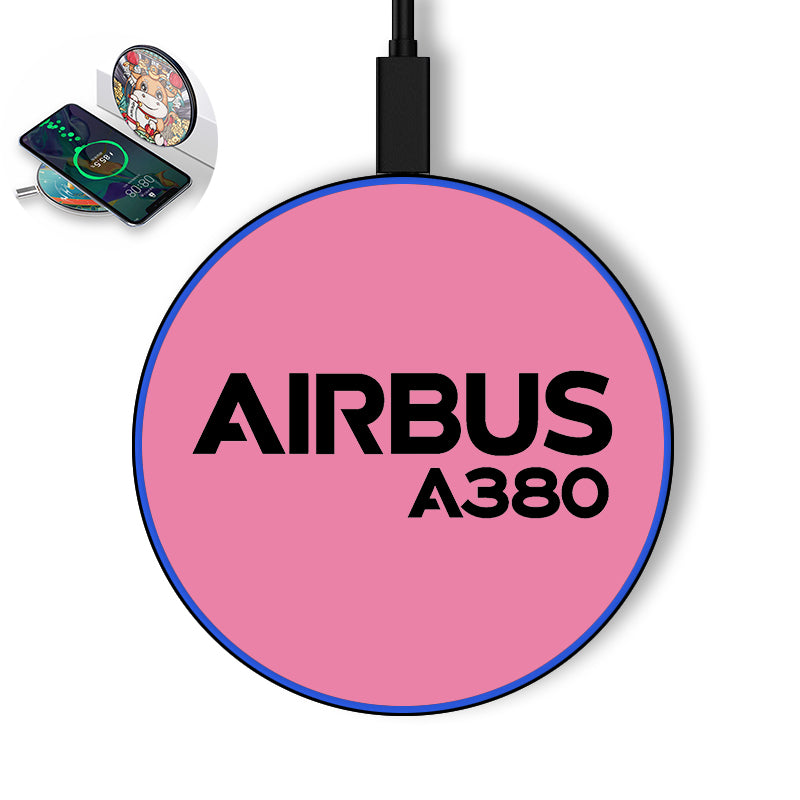Airbus A380 & Text Designed Wireless Chargers