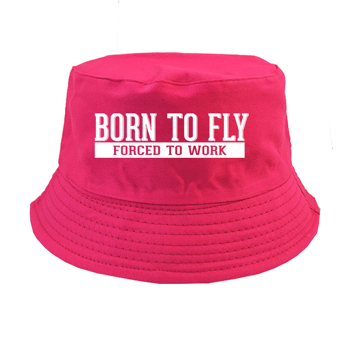Born To Fly Forced To Work Designed Summer & Stylish Hats