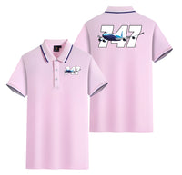 Thumbnail for Super Boeing 747 Designed Stylish Polo T-Shirts (Double-Side)