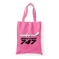 Thumbnail for The Boeing 747 Designed Tote Bags