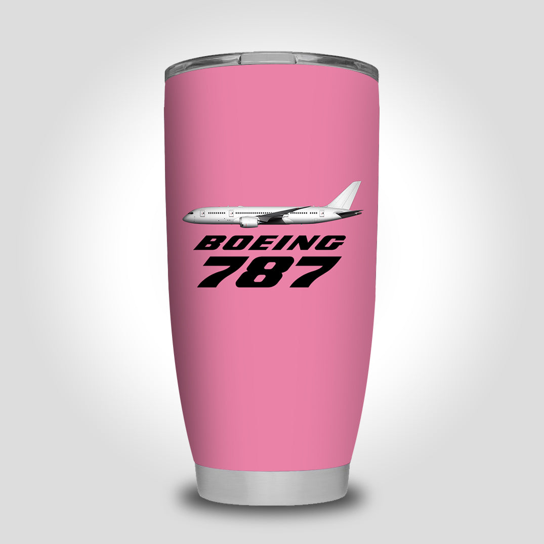 The Boeing 787 Designed Tumbler Travel Mugs