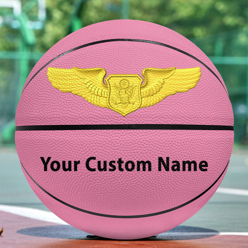 Custom Name (Special US Air Force) Designed Basketball