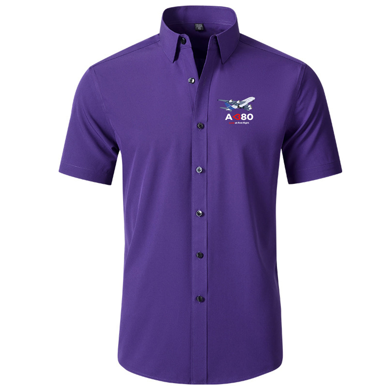 Airbus A380 Love at first flight Designed Short Sleeve Shirts