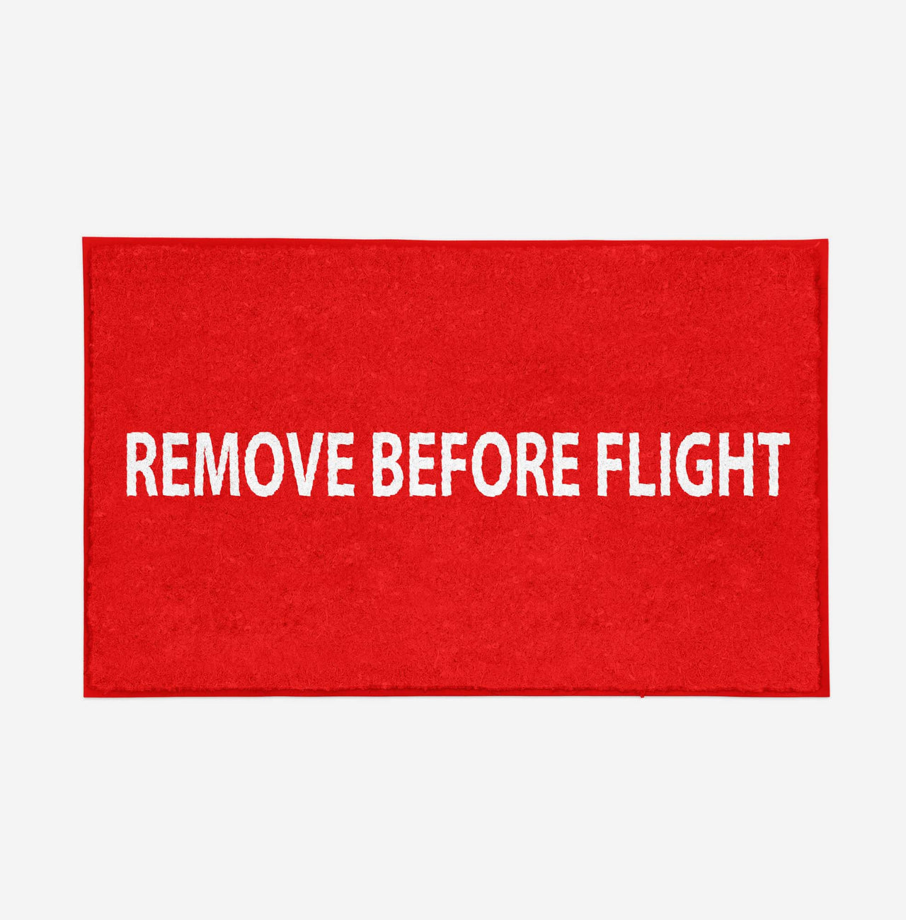 Remove Before Flight 2 Designed Door Mats
