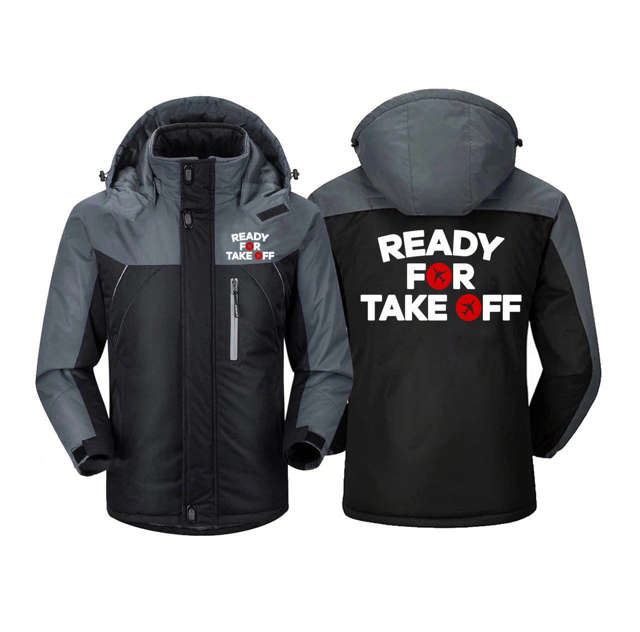 Ready For Takeoff Designed Thick Winter Jackets