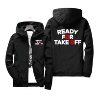 Thumbnail for Ready For Takeoff Designed Windbreaker Jackets