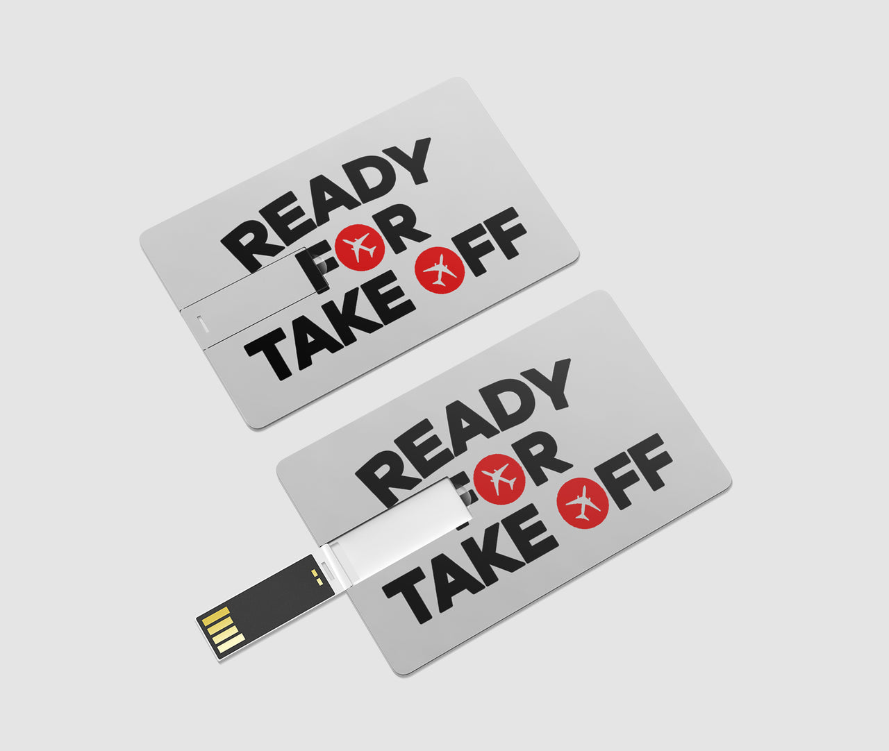 Ready For Takeoff Designed USB Cards