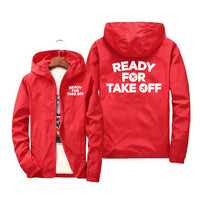 Thumbnail for Ready For Takeoff Designed Windbreaker Jackets