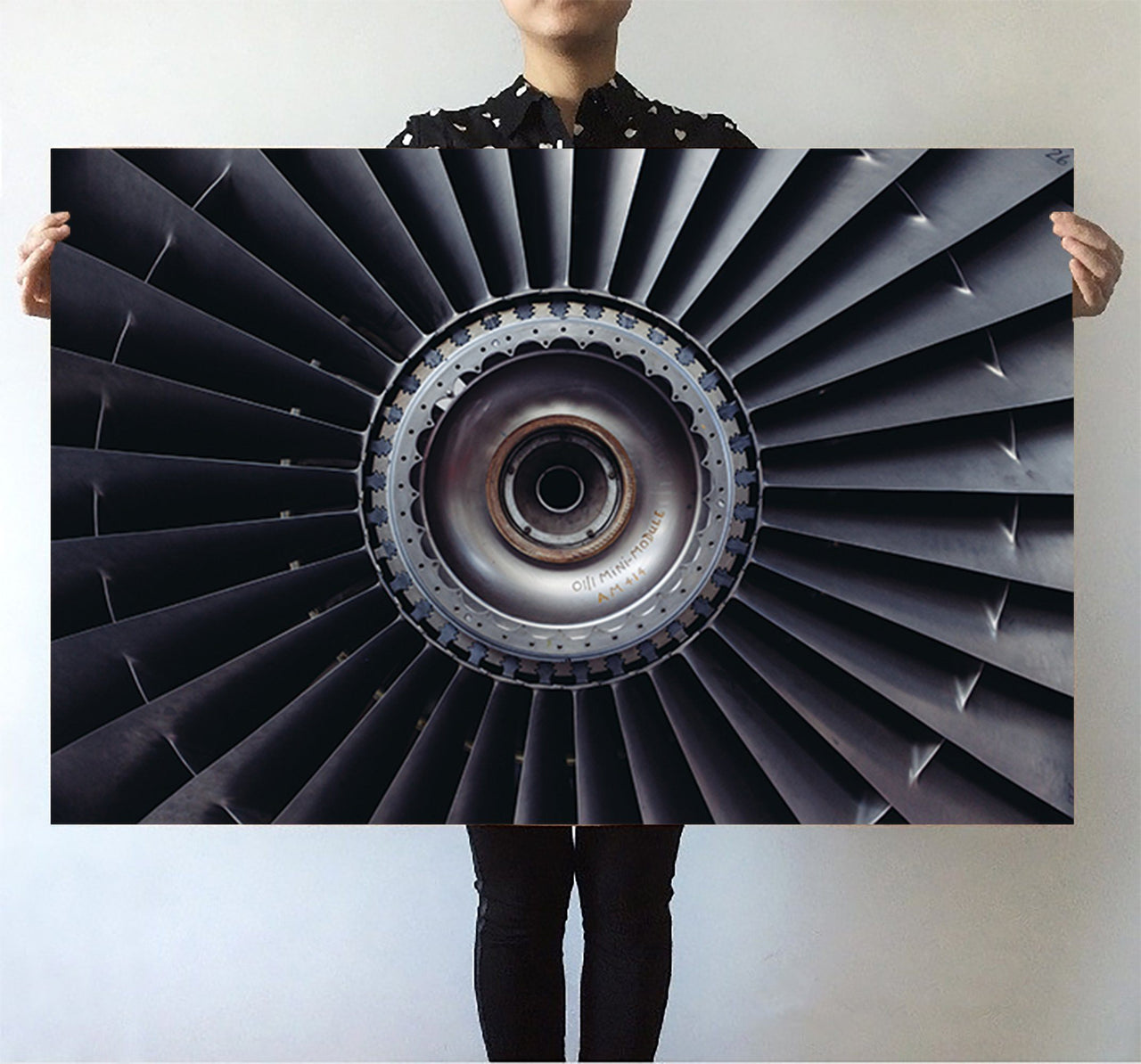 Real Jet Engine Printed Posters Aviation Shop 
