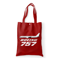 Thumbnail for The Boeing 757 Designed Tote Bags