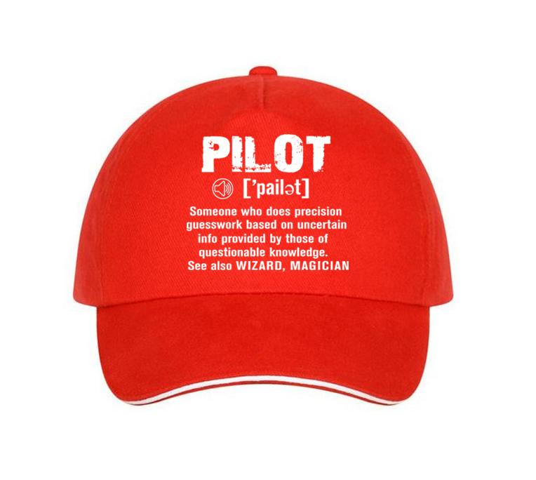 Pilot [Noun] Designed Hats Pilot Eyes Store Red 