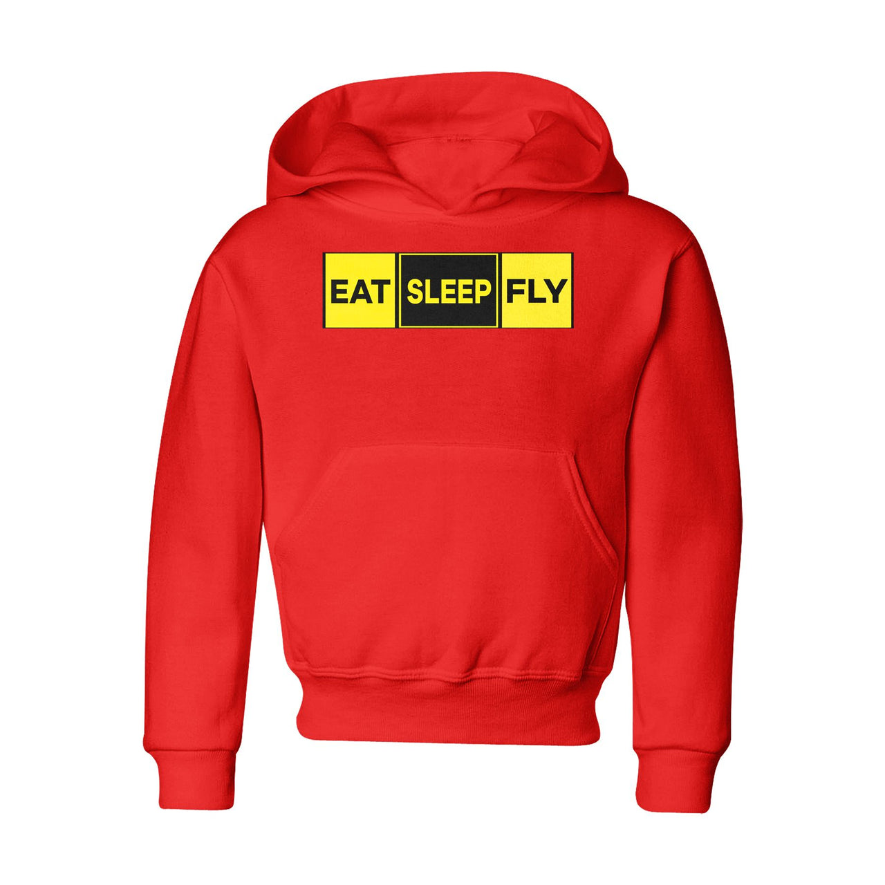 Eat Sleep Fly (Colourful) Designed "CHILDREN" Hoodies
