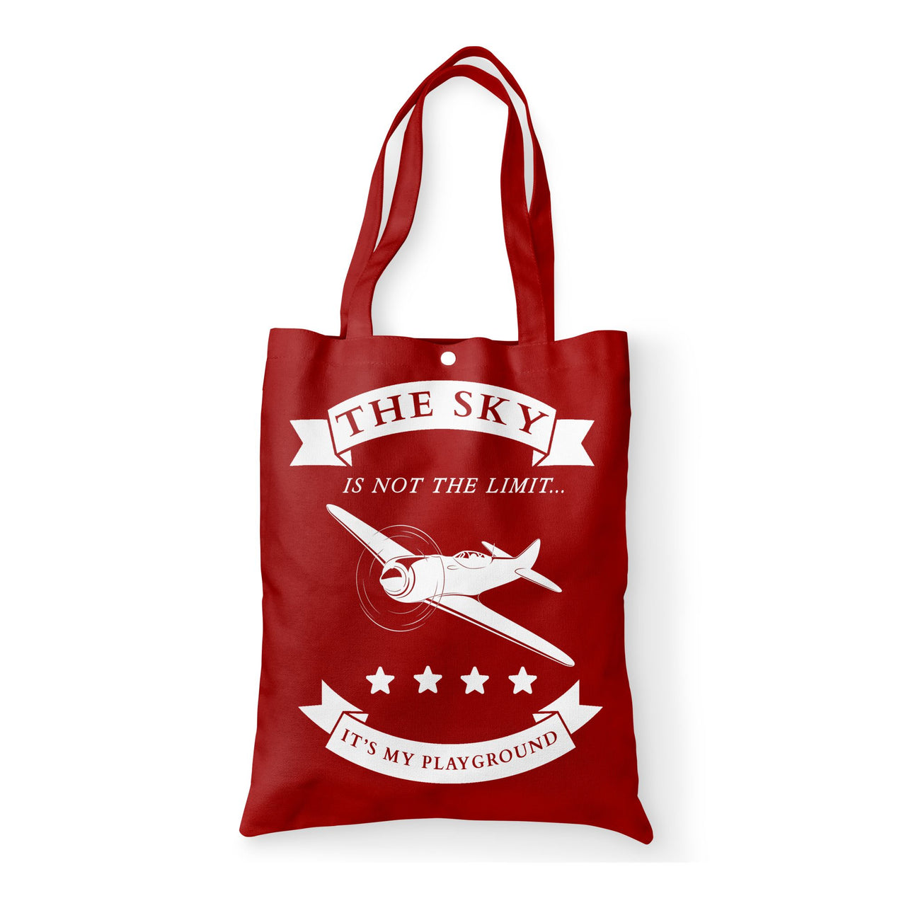 The Sky is not the limit, It's my playground Designed Tote Bags