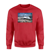 Thumbnail for Lufthansa's A380 At The Gate Designed Sweatshirts